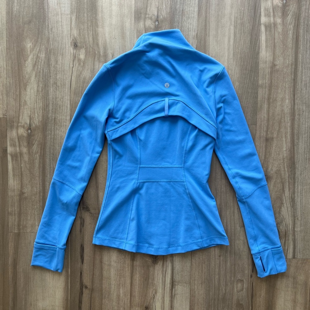 Lululemon Define Jacket in Blue Nile (Rare Color) Size 2 - Picture 2 of 7